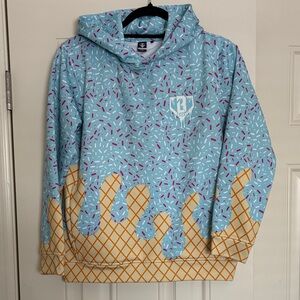Boys Ice cream Baseball Hoodie